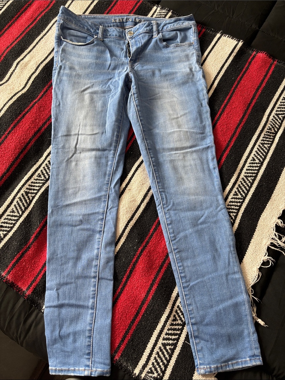 American Eagle Outfitters Light Blue Skinny Jeans - Women